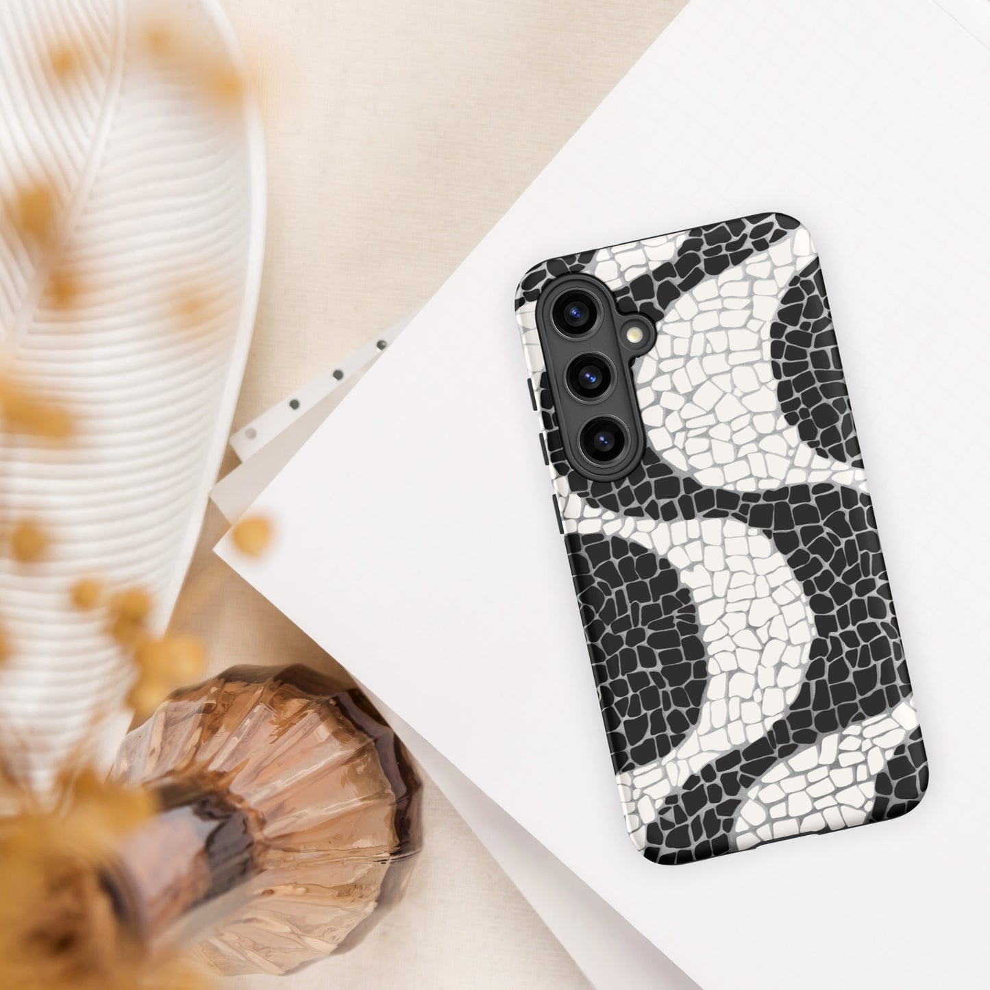 Coque Samsung rigide double protection « Calçada Portuguesa »
