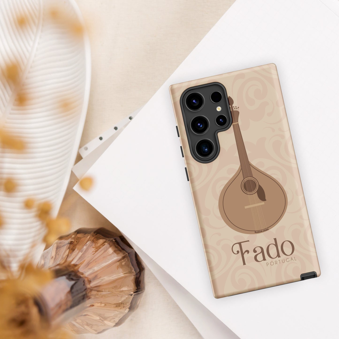 Coque Samsung rigide double protection "Fado"