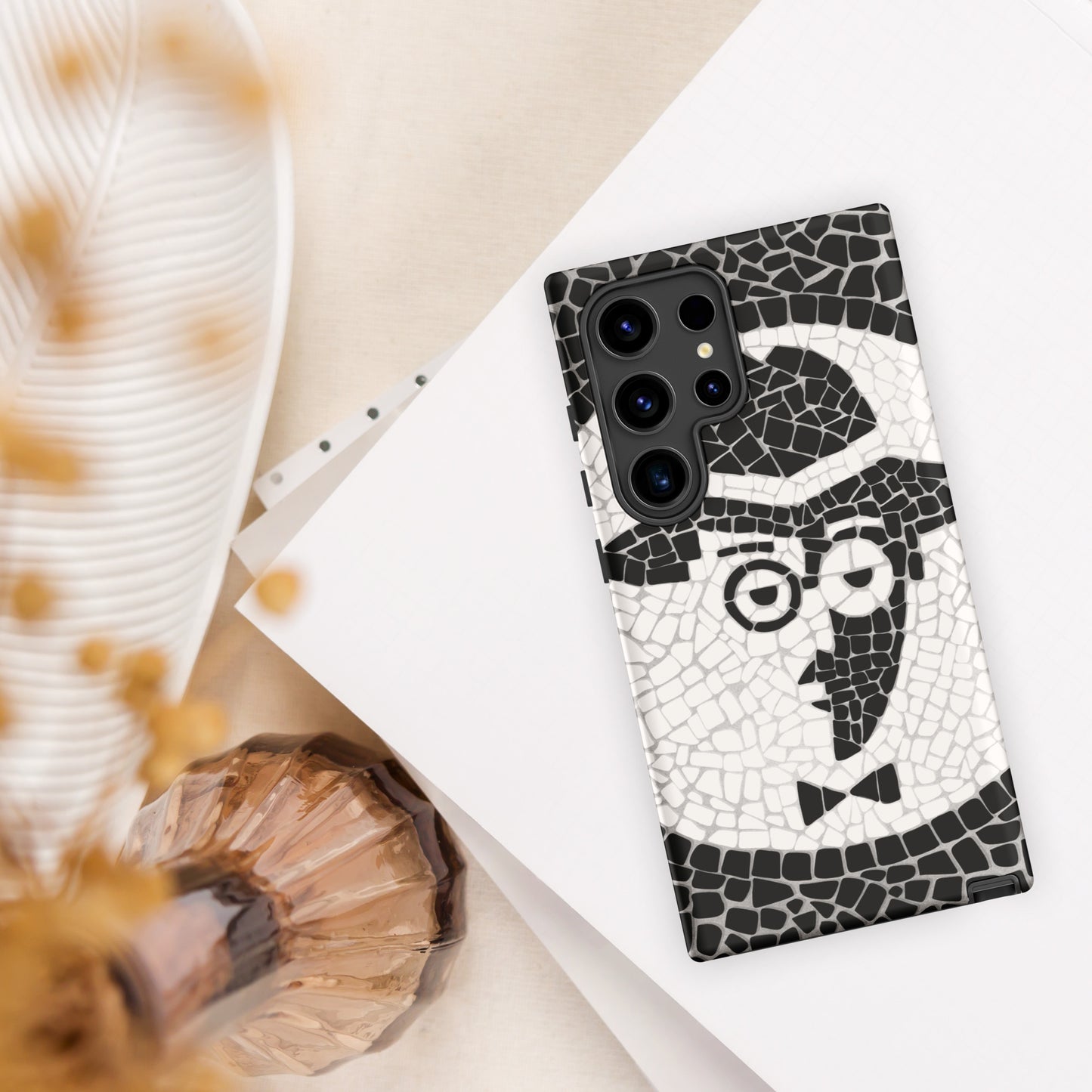 Coque Samsung rigide double protection « Fernando Pessoa »