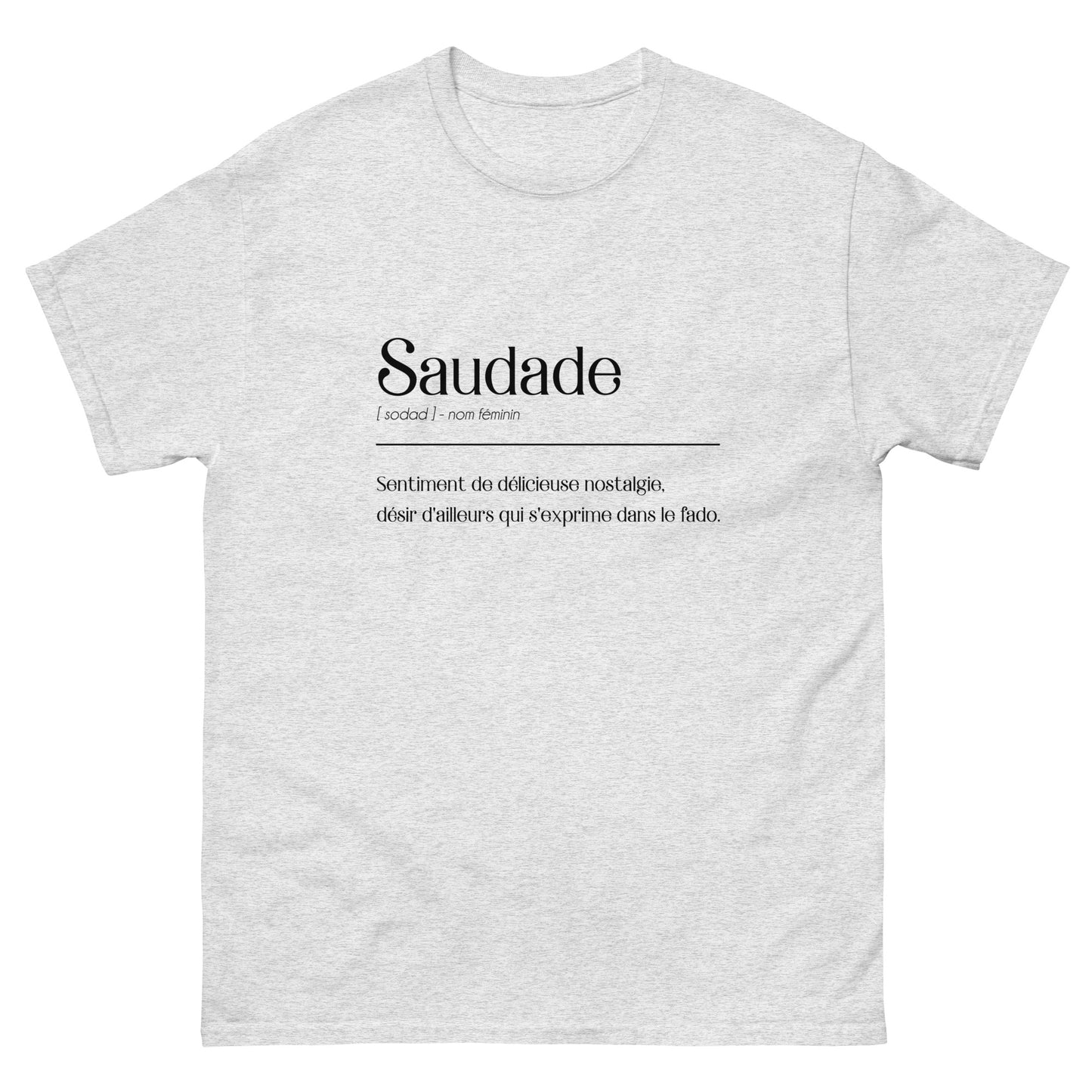 Camiseta “Saudade Definição”