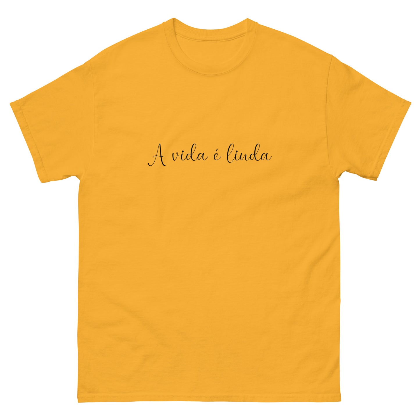 Camiseta “A vida é linda”