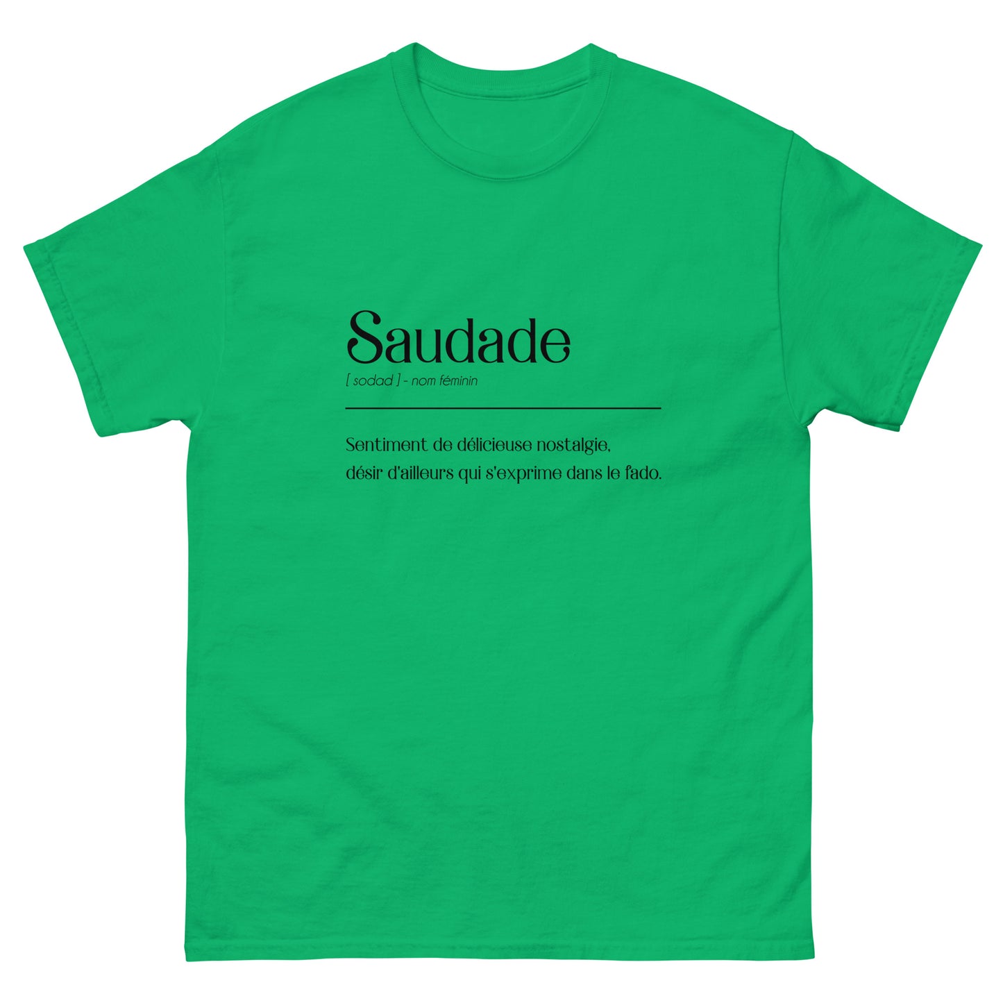 Camiseta “Saudade Definição”