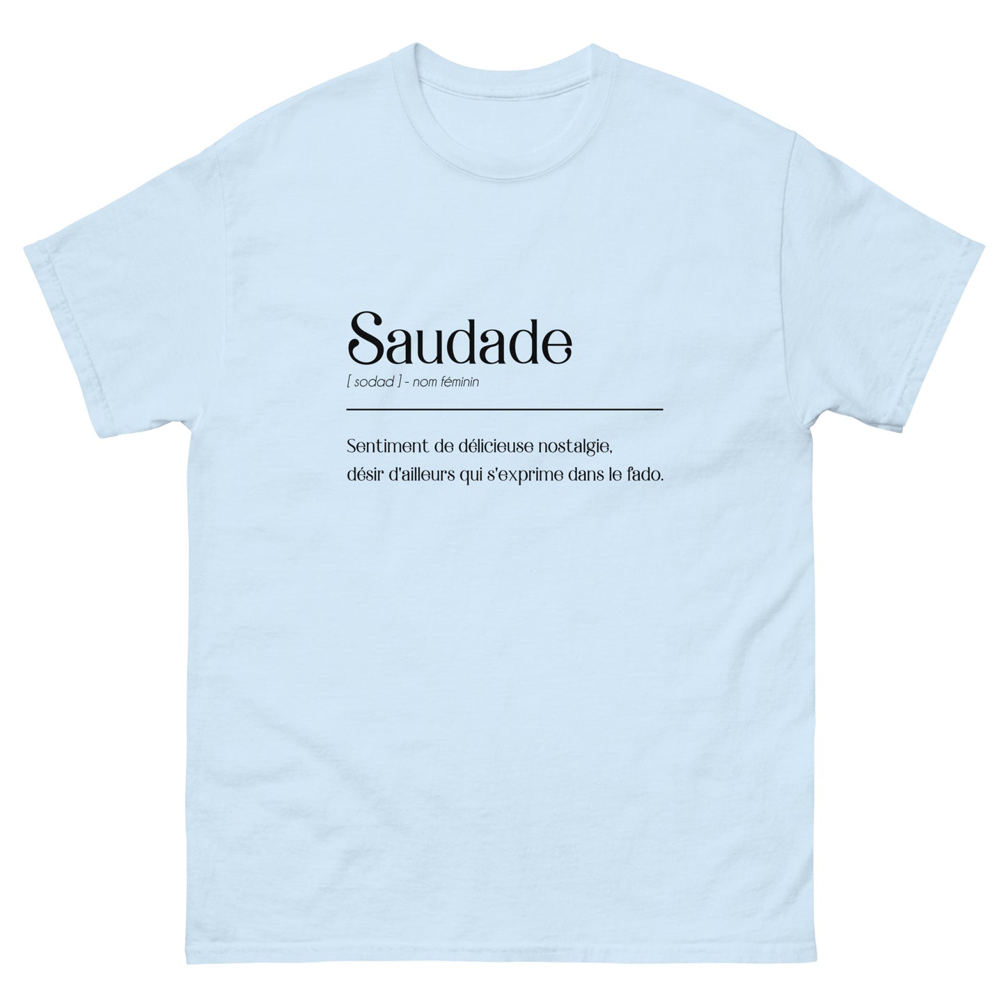 Camiseta “Saudade Definição”