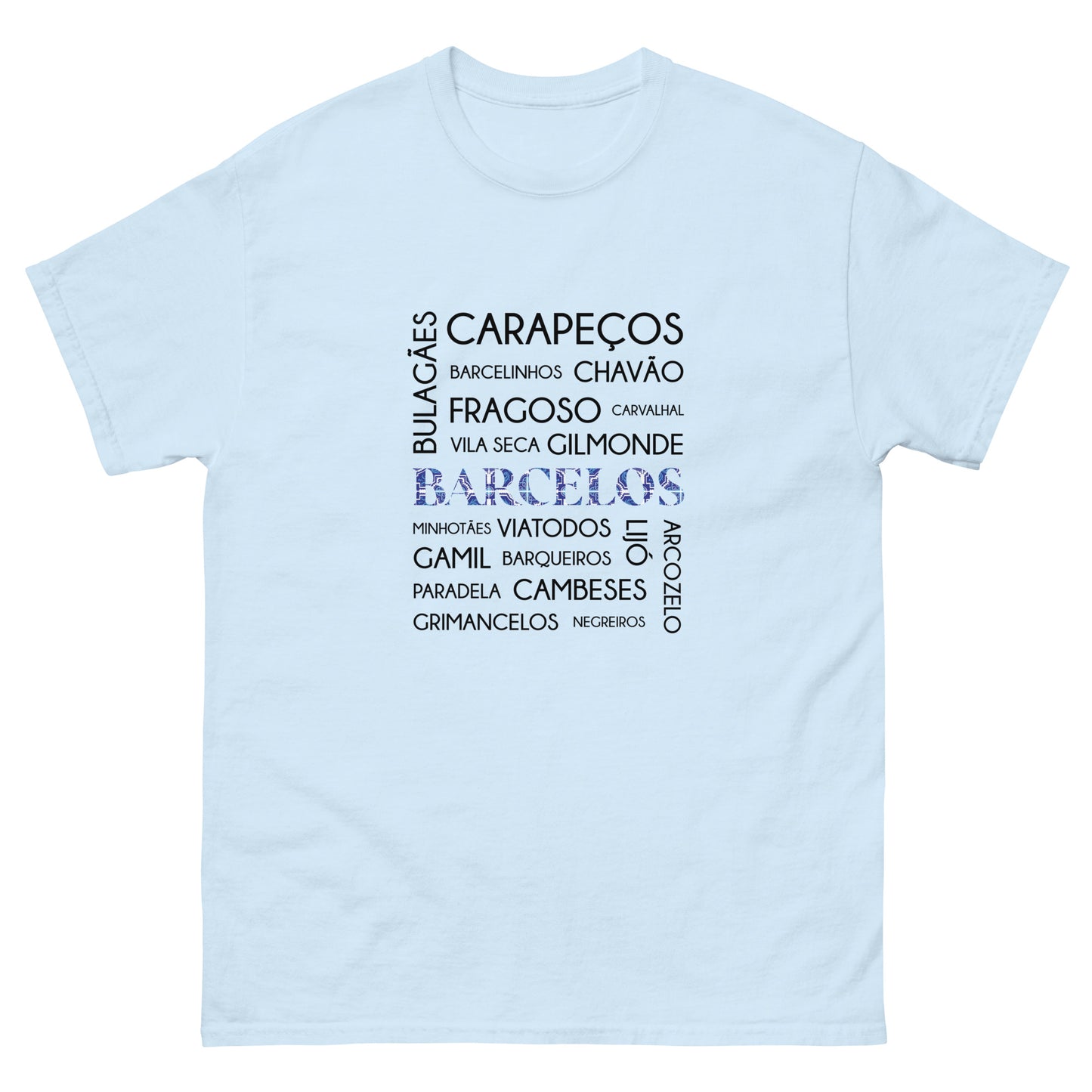 T-shirt “Barcelos e freguesias”