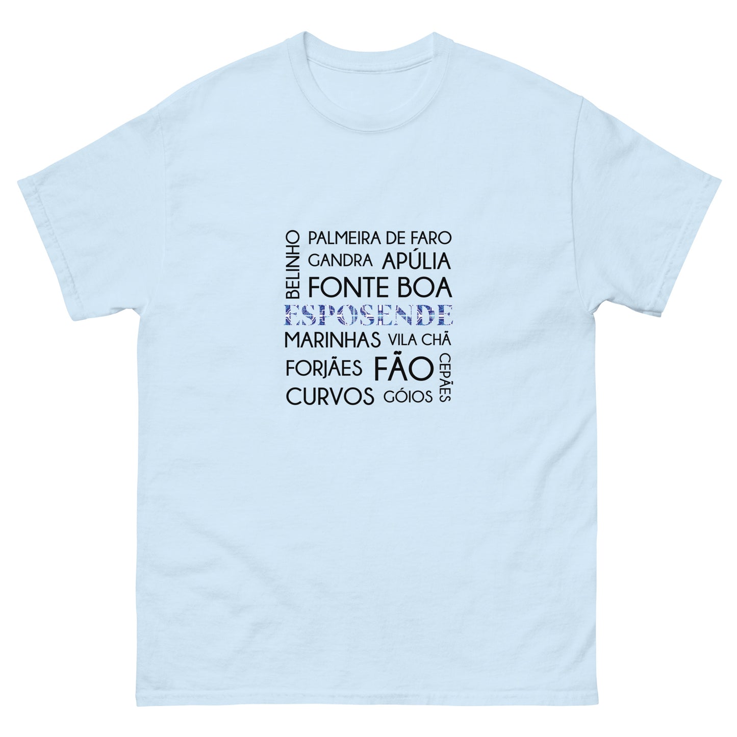 T-shirt “Esposende e freguesias”
