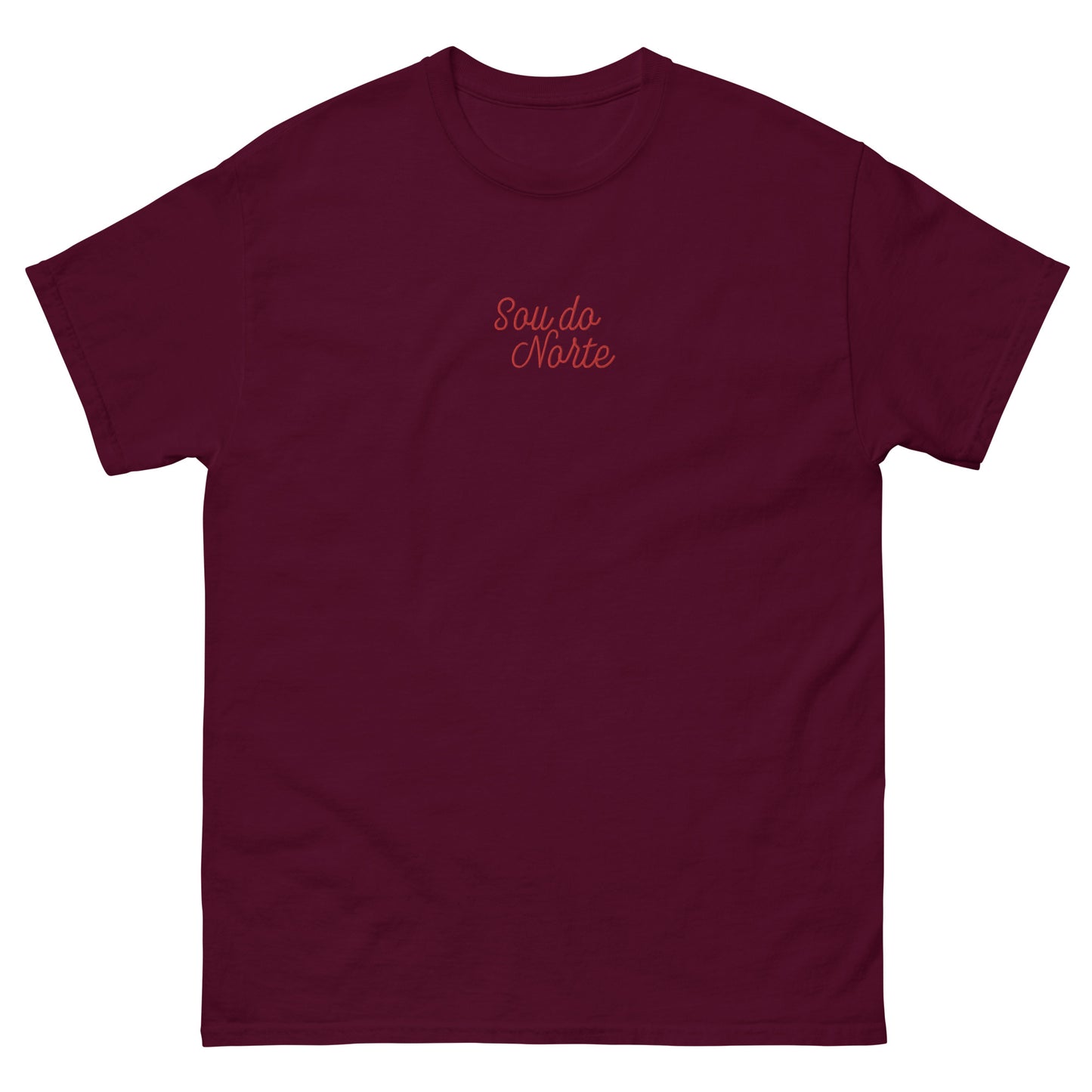 T-shirt bordada “Sou do Norte”