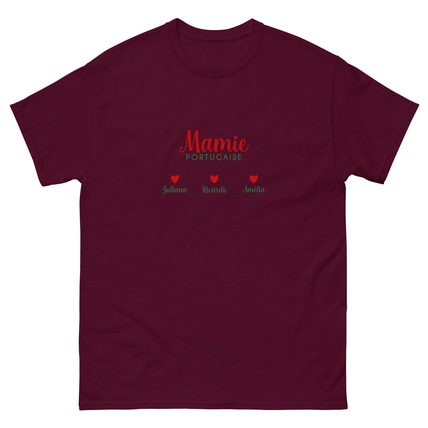 T-shirt “Vovó Portuguesa” personalizável