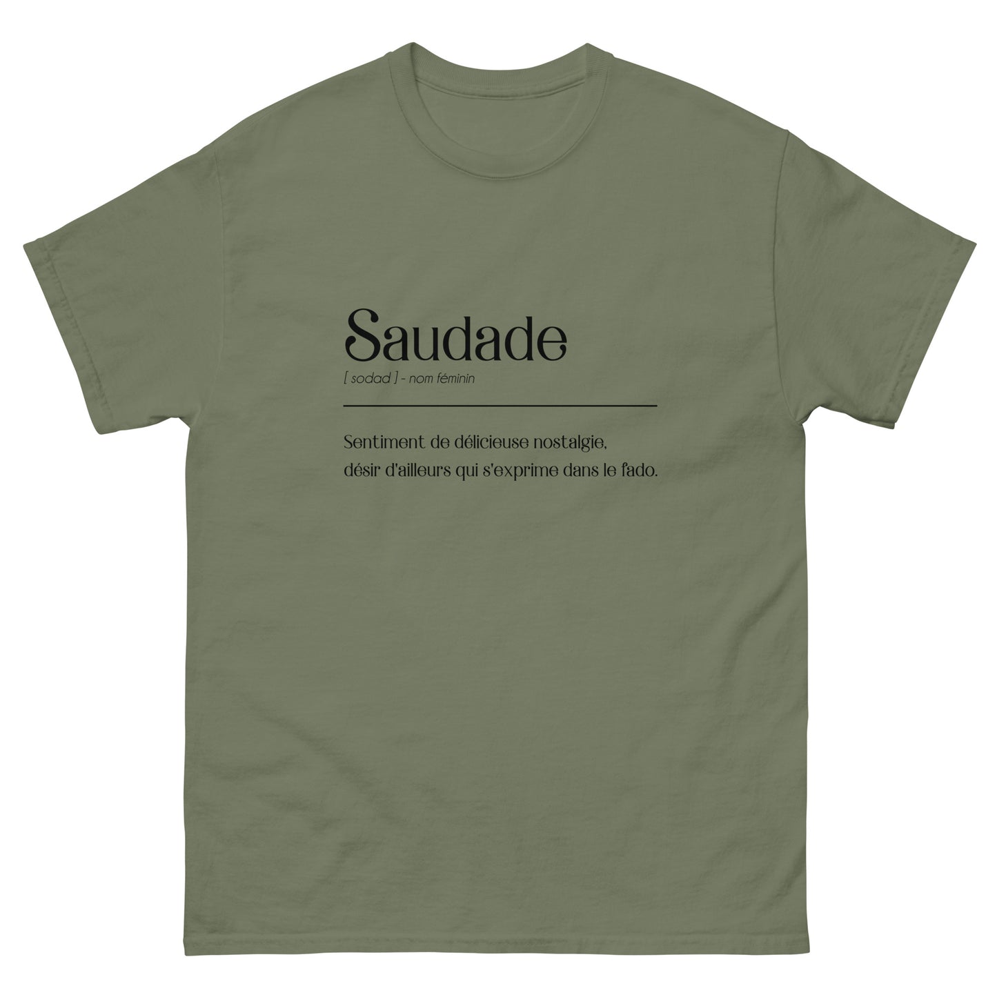 Camiseta “Saudade Definição”