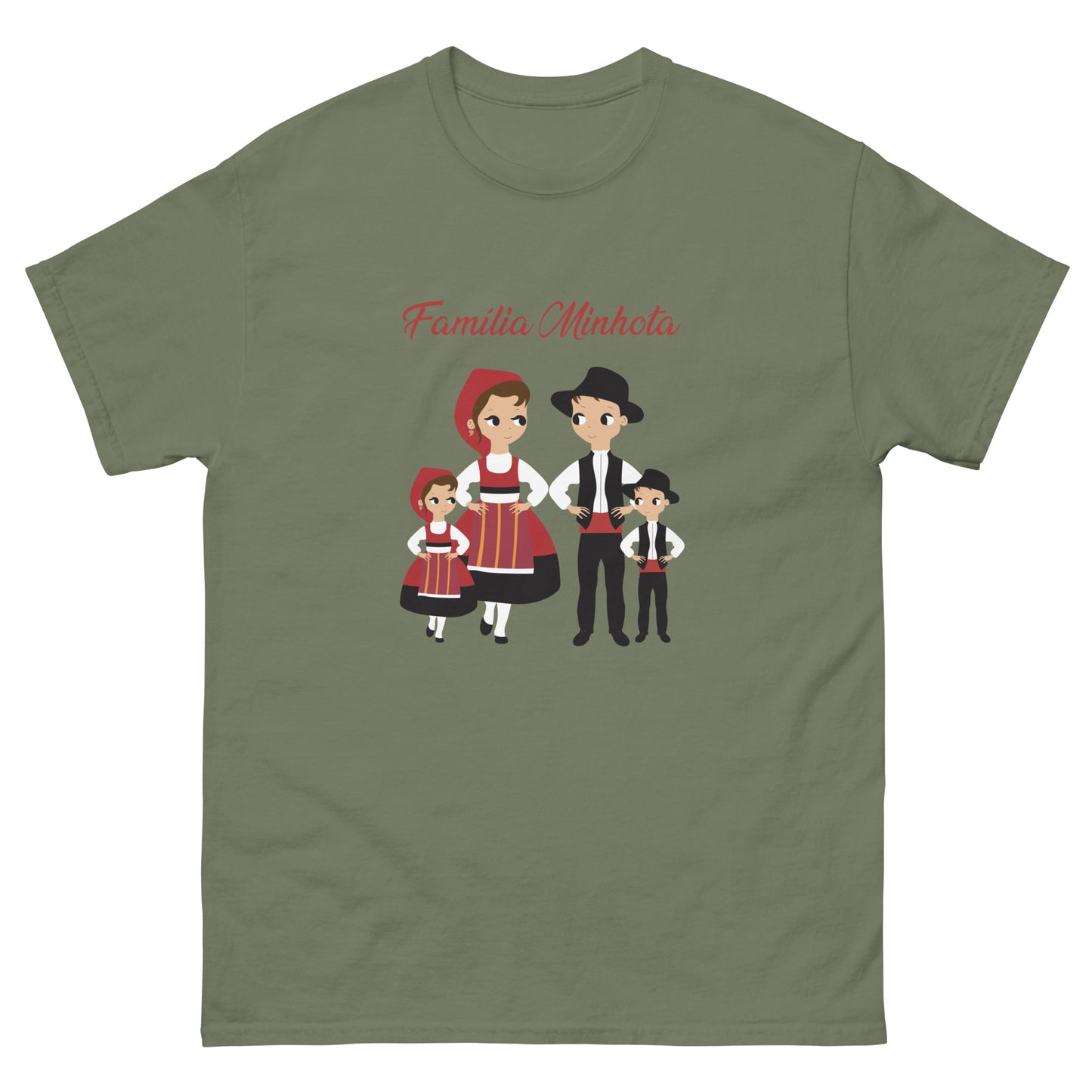 T-shirt “Família Minhota” personalizável