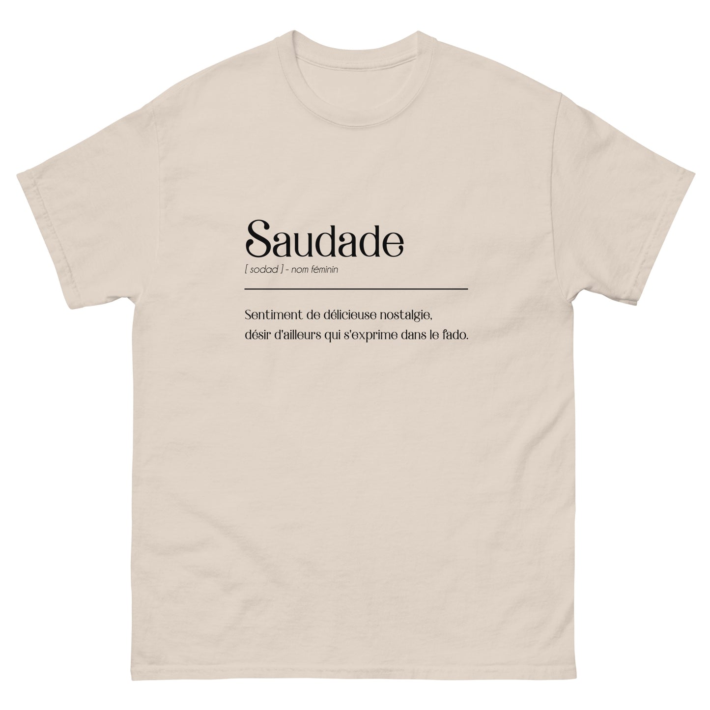 Camiseta “Saudade Definição”