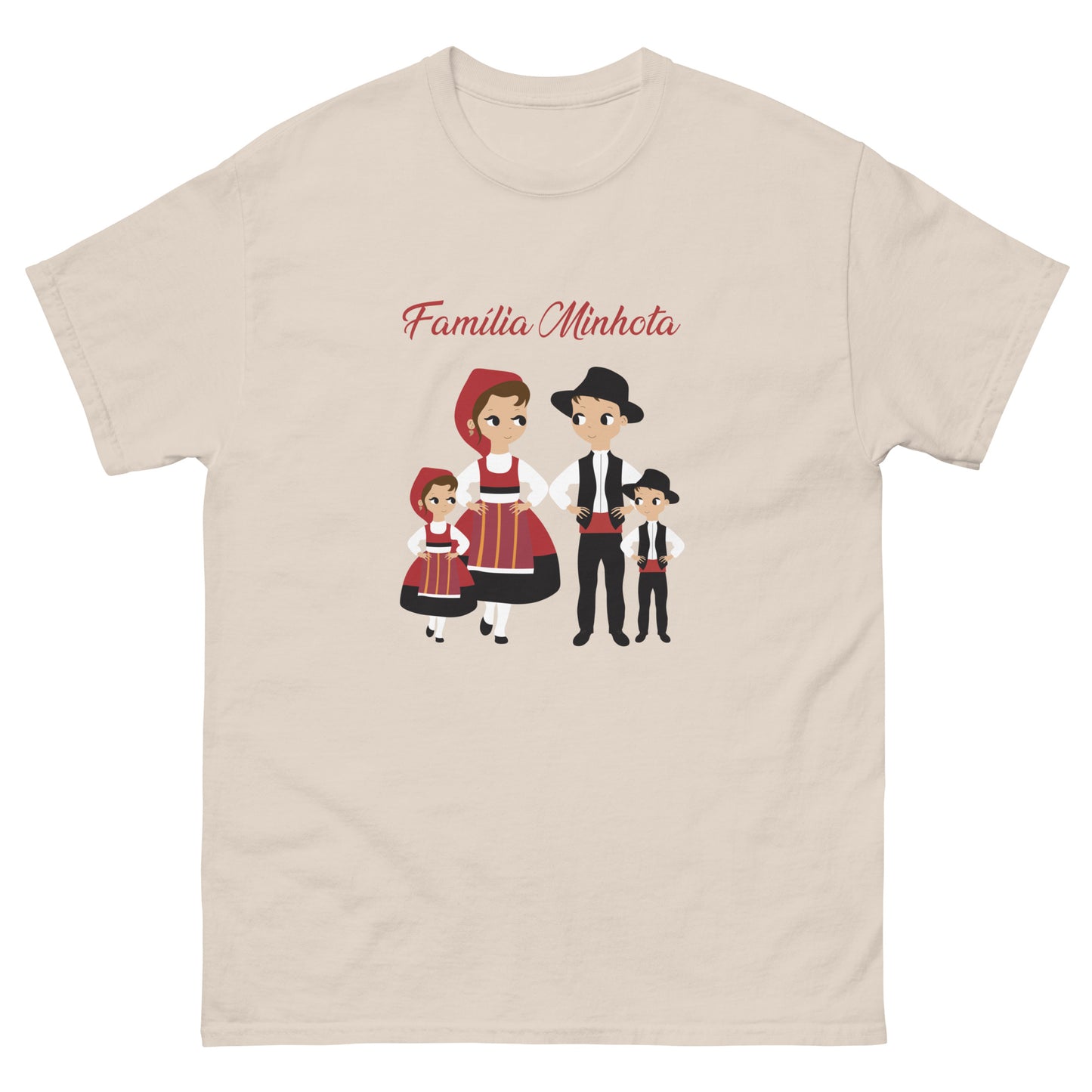 T-shirt “Família Minhota” personalizável