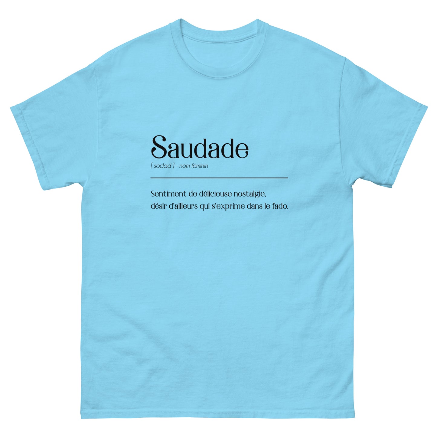 Camiseta “Saudade Definição”