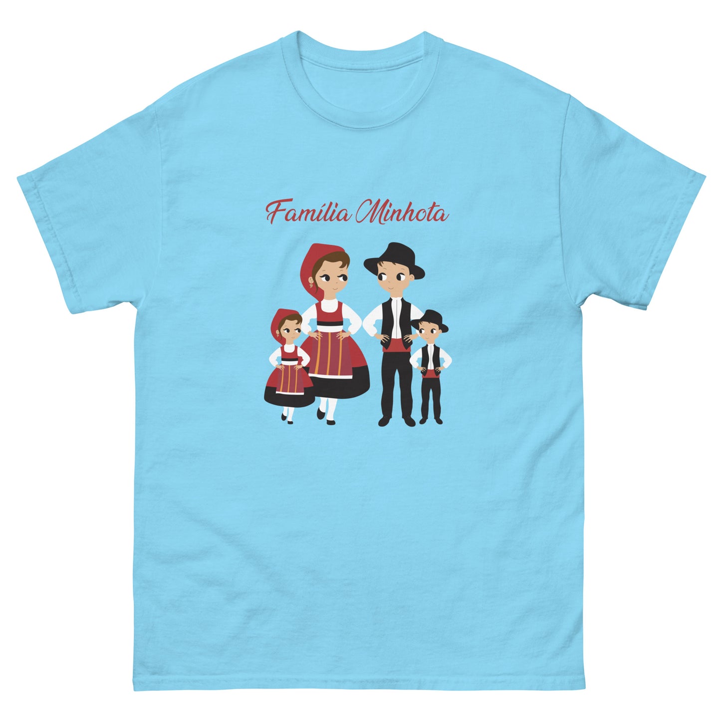 T-shirt “Família Minhota” personalizável