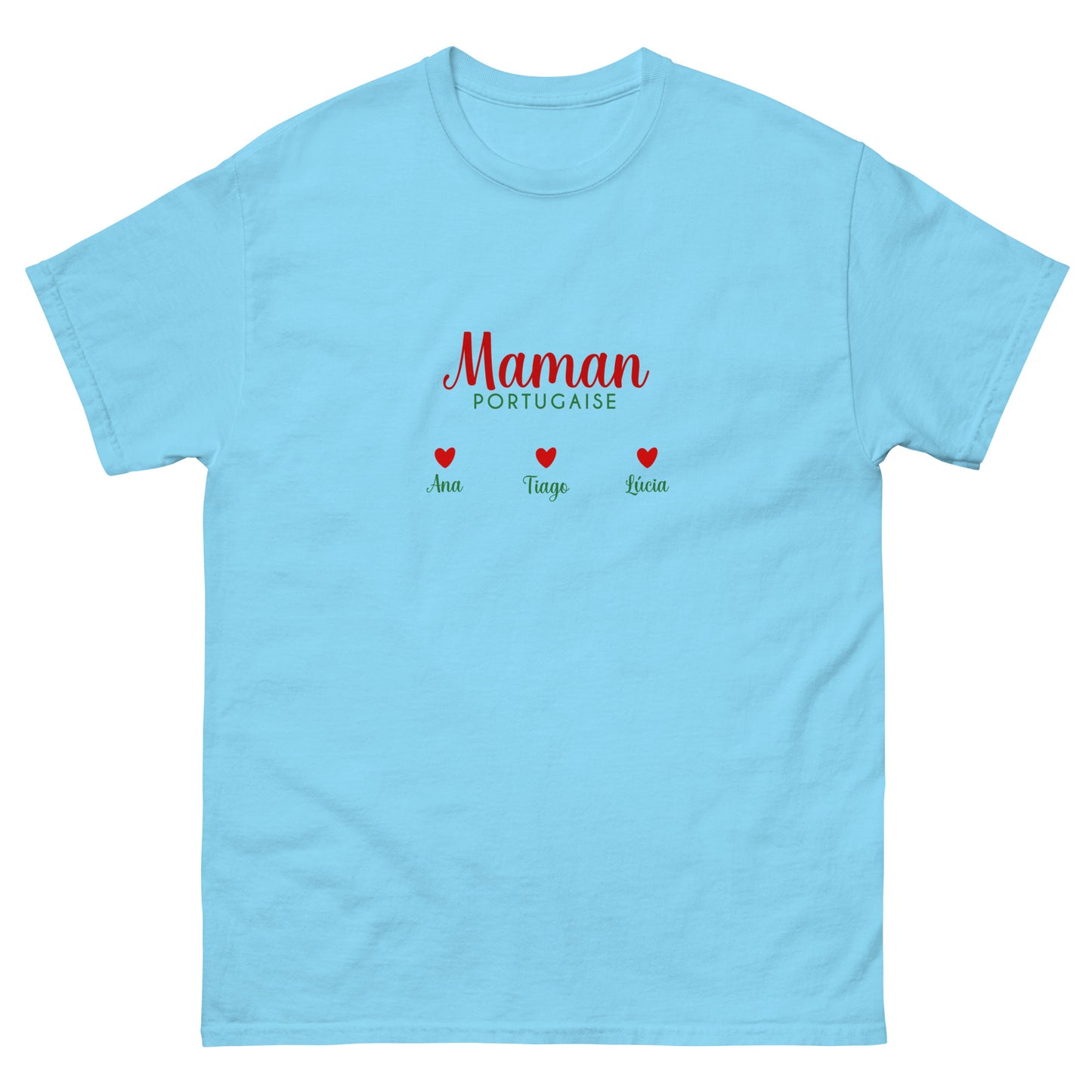 T-shirt “Mãe Portuguesa” personalizável