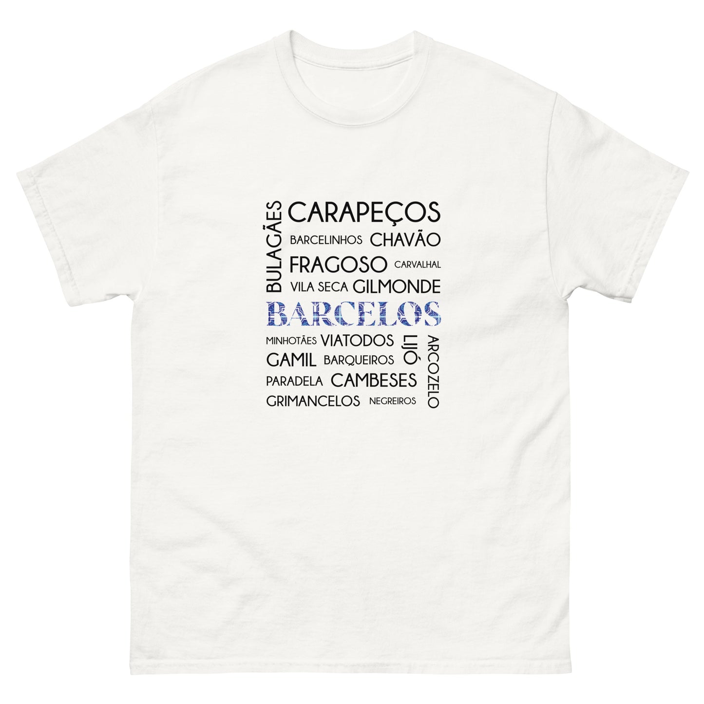 T-shirt “Barcelos e freguesias”