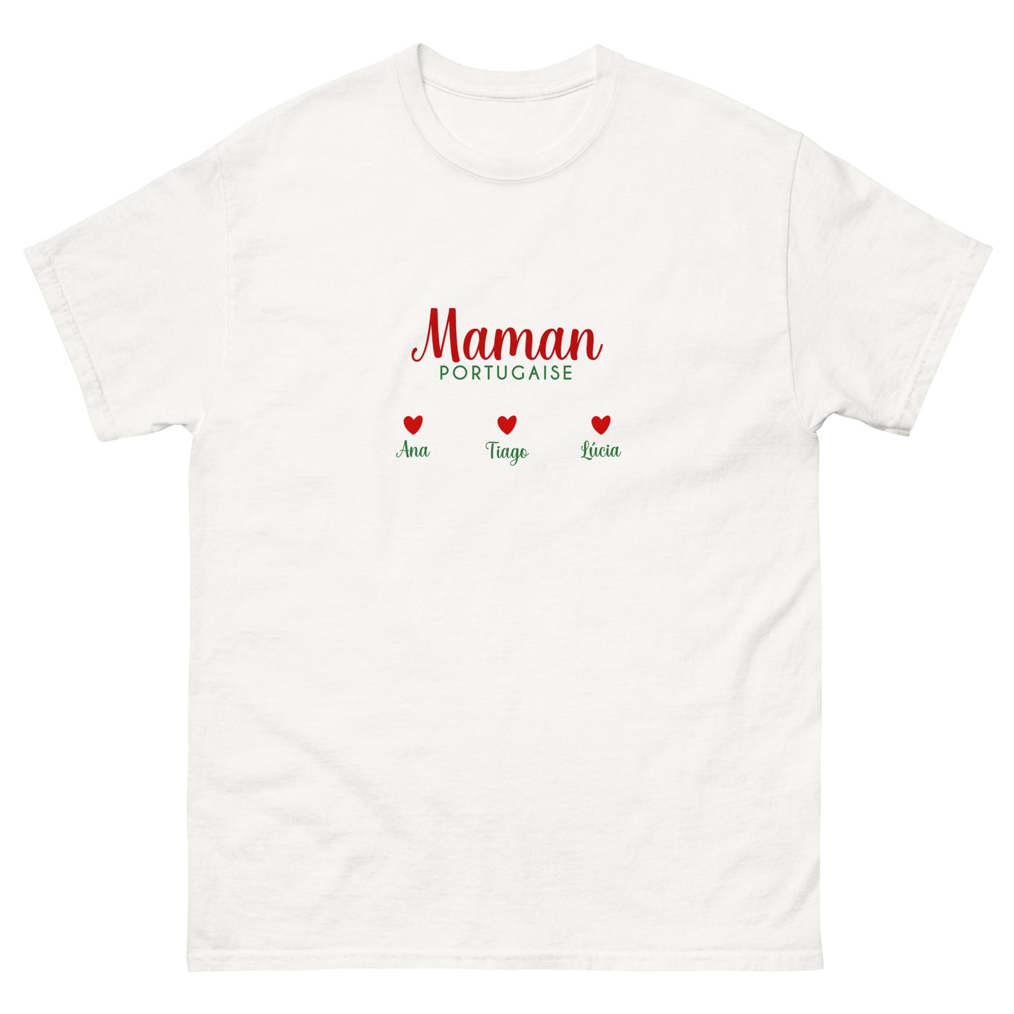 T-shirt “Mãe Portuguesa” personalizável