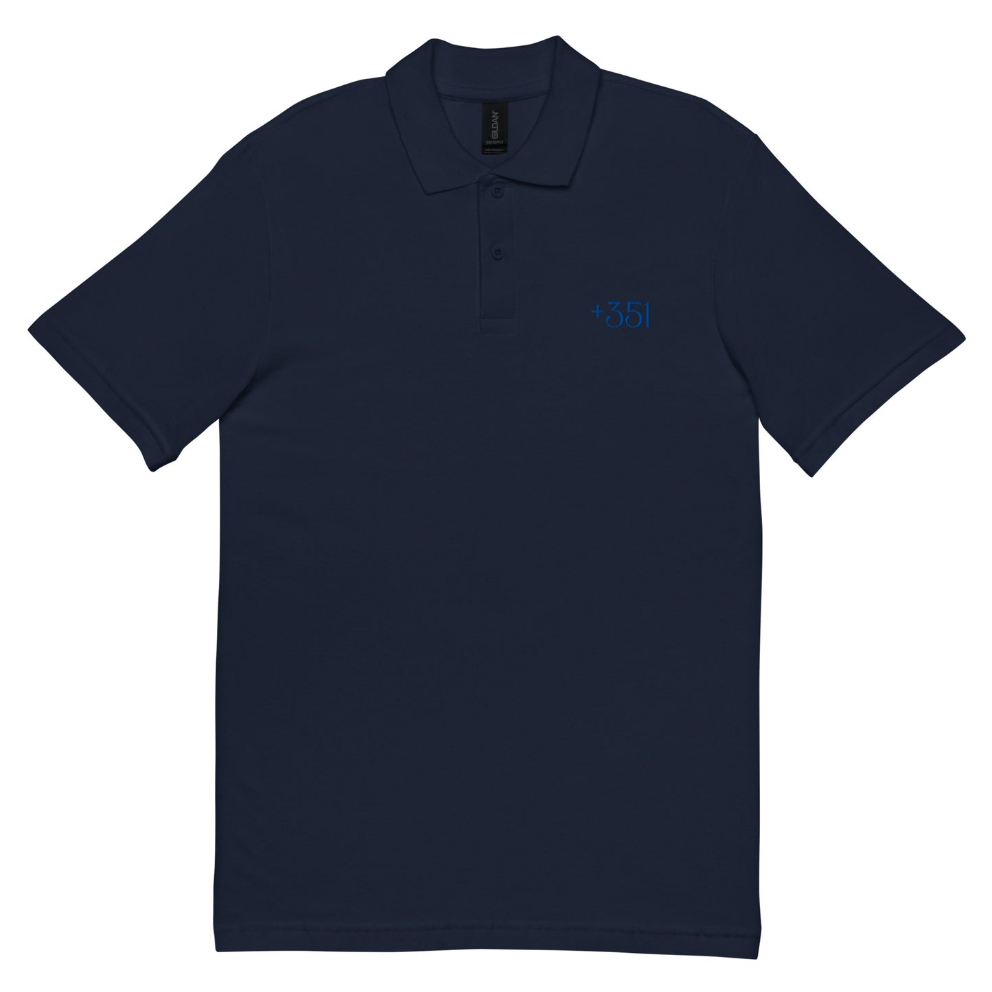 Polo brodé « +351 »