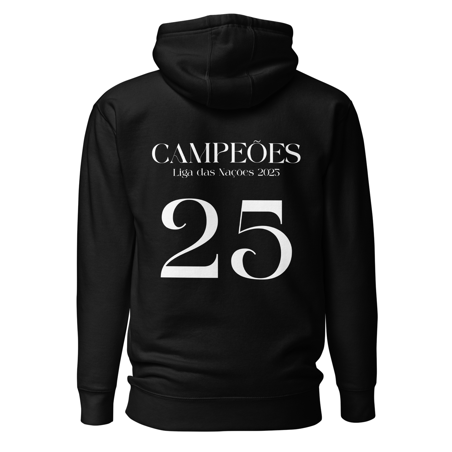 Sweat à capuche brodé « Campeões - Liga das Nações 2025 » - Édition limitée