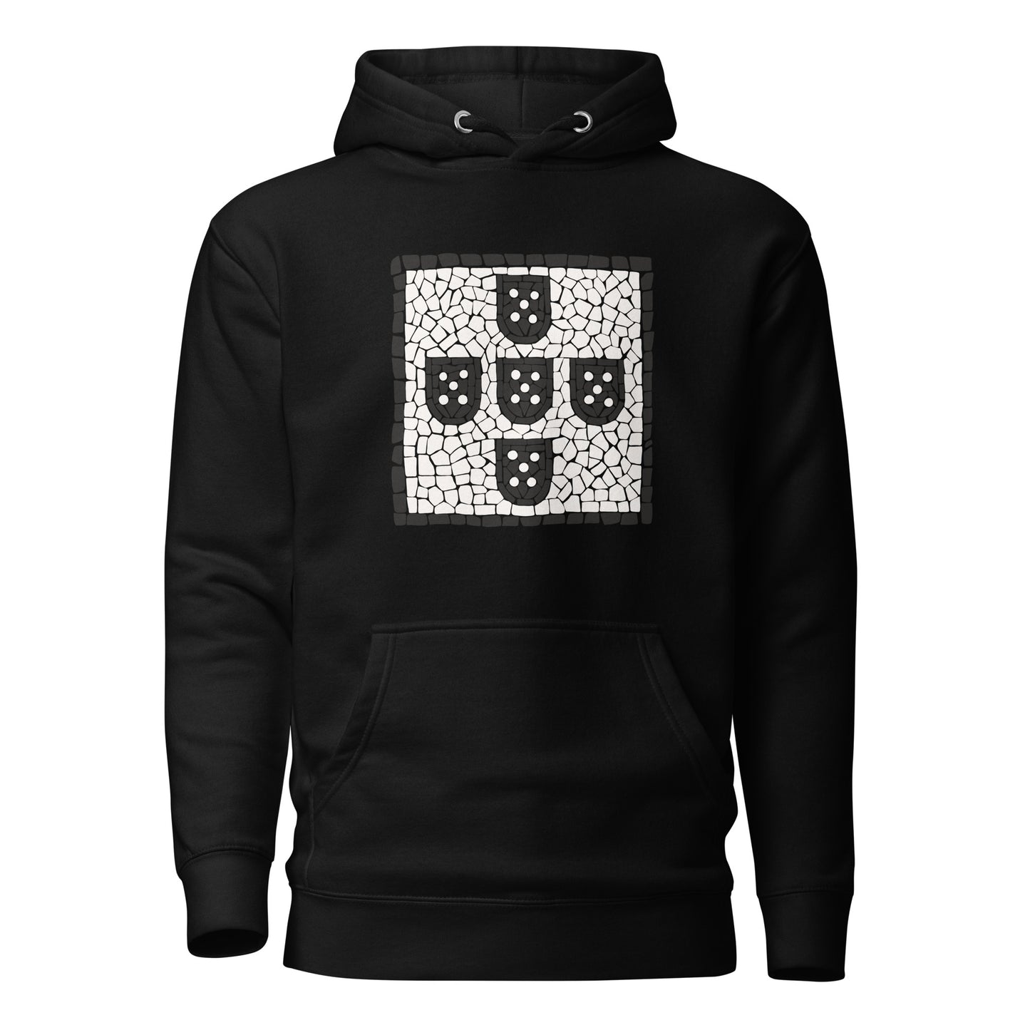Sweat à capuche « Écusson Calçada Portuguesa »