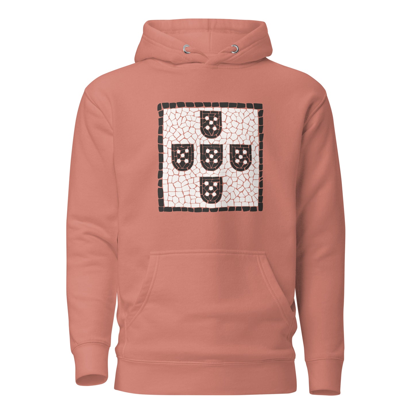 Sweat à capuche « Écusson Calçada Portuguesa »