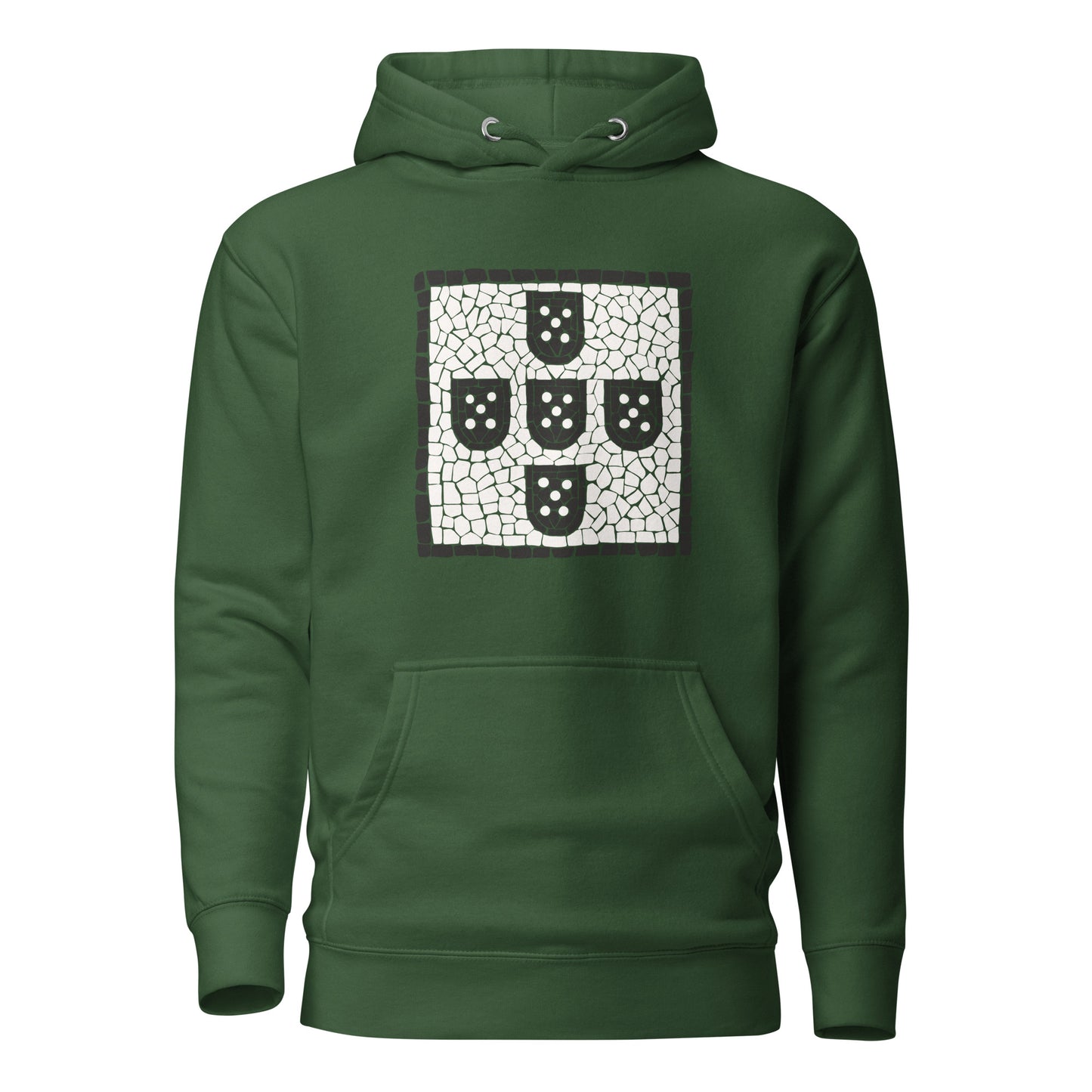 Sweat à capuche « Écusson Calçada Portuguesa »