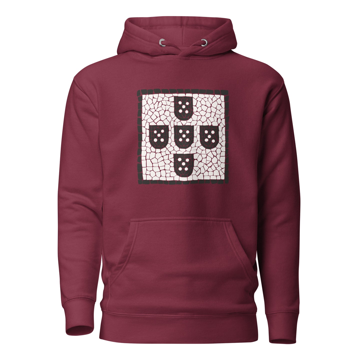 Sweat à capuche « Écusson Calçada Portuguesa »