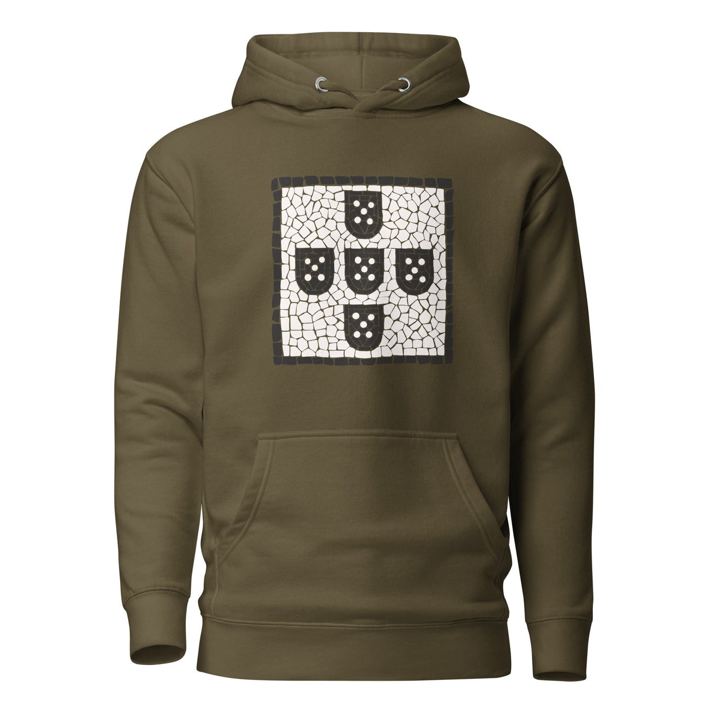 Sweat à capuche « Écusson Calçada Portuguesa »