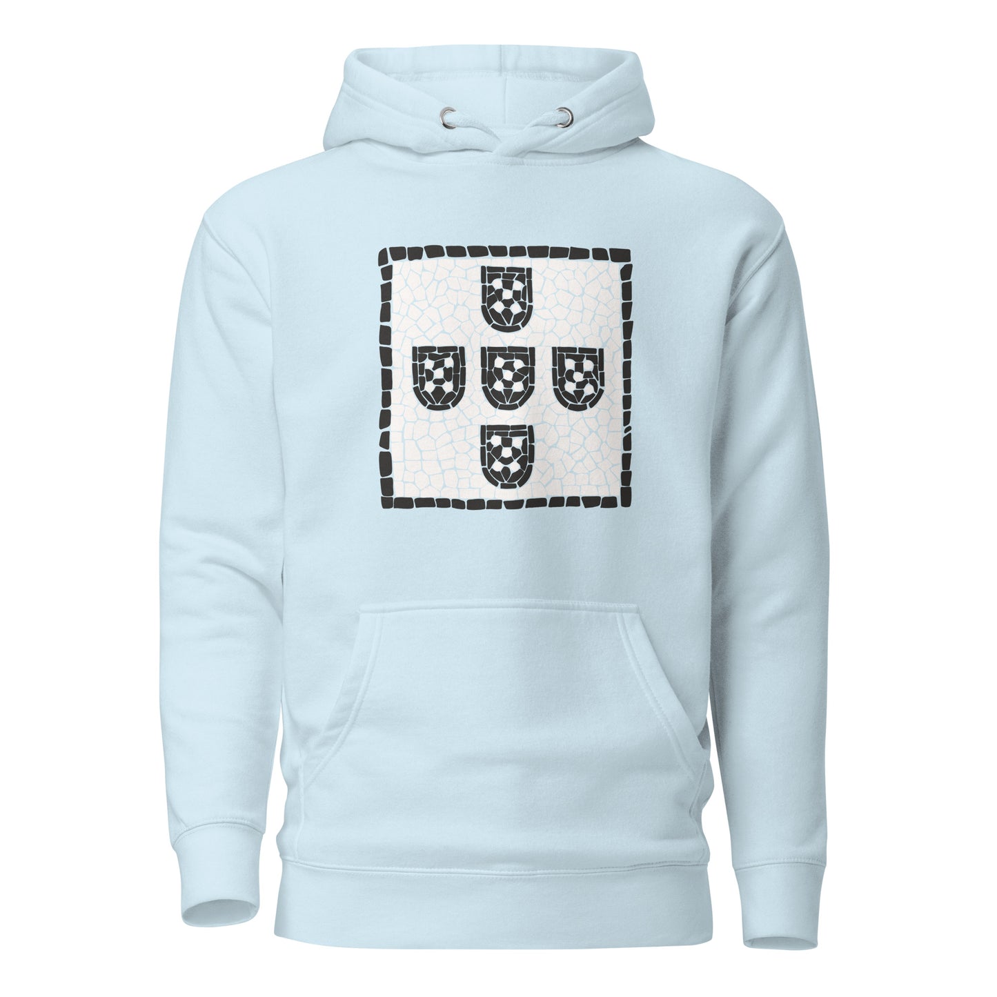 Sweat à capuche « Écusson Calçada Portuguesa »