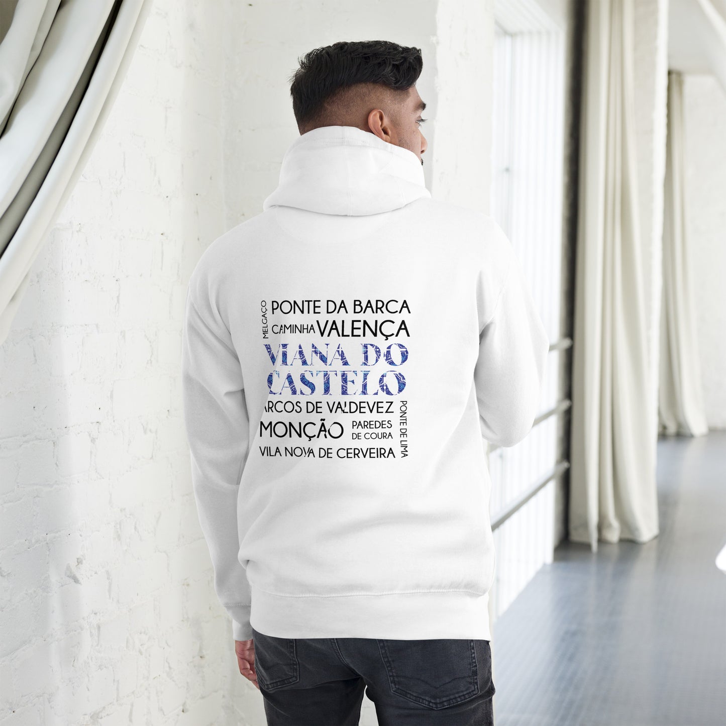 Sweat à capuche « District Viana do Castelo »