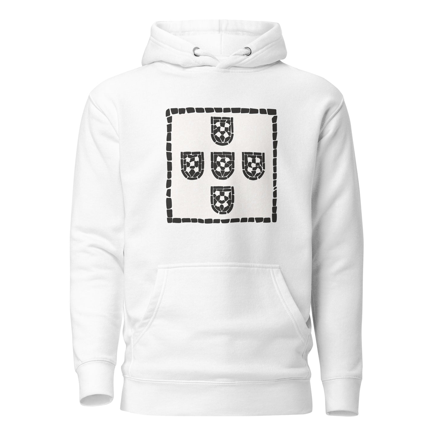 Sweat à capuche « Écusson Calçada Portuguesa »