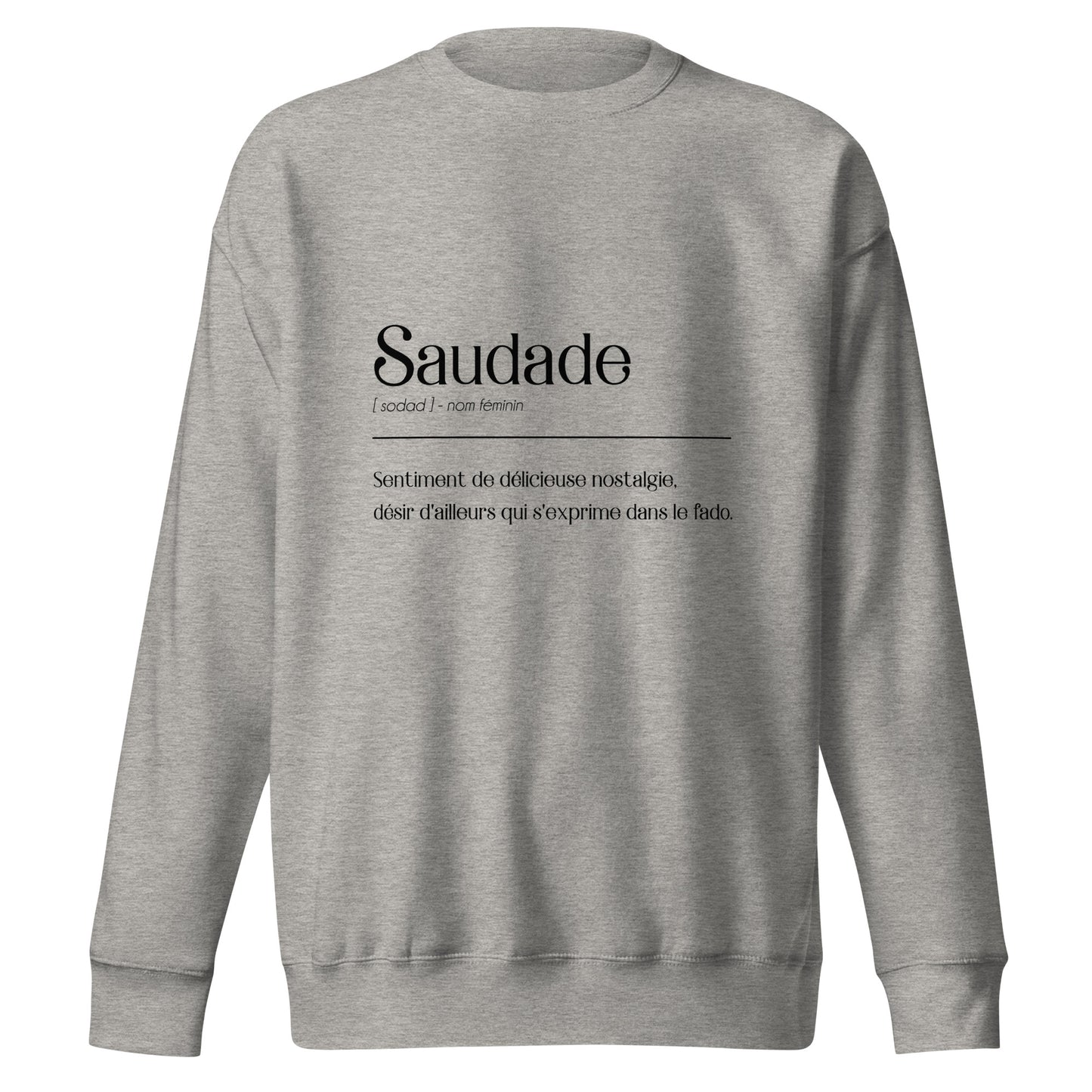 Moletom “Saudade Definição”