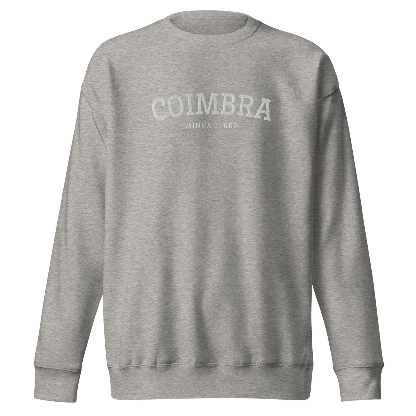 Moletom bordado “Coimbra, Minha Terra”