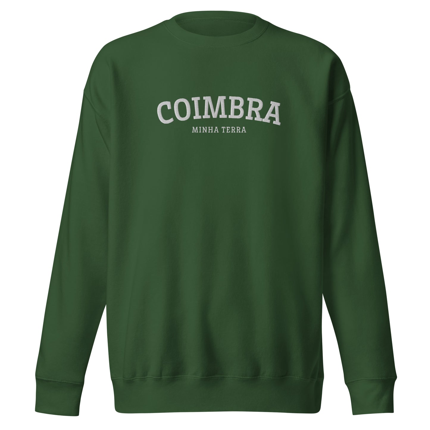 Moletom bordado “Coimbra, Minha Terra”