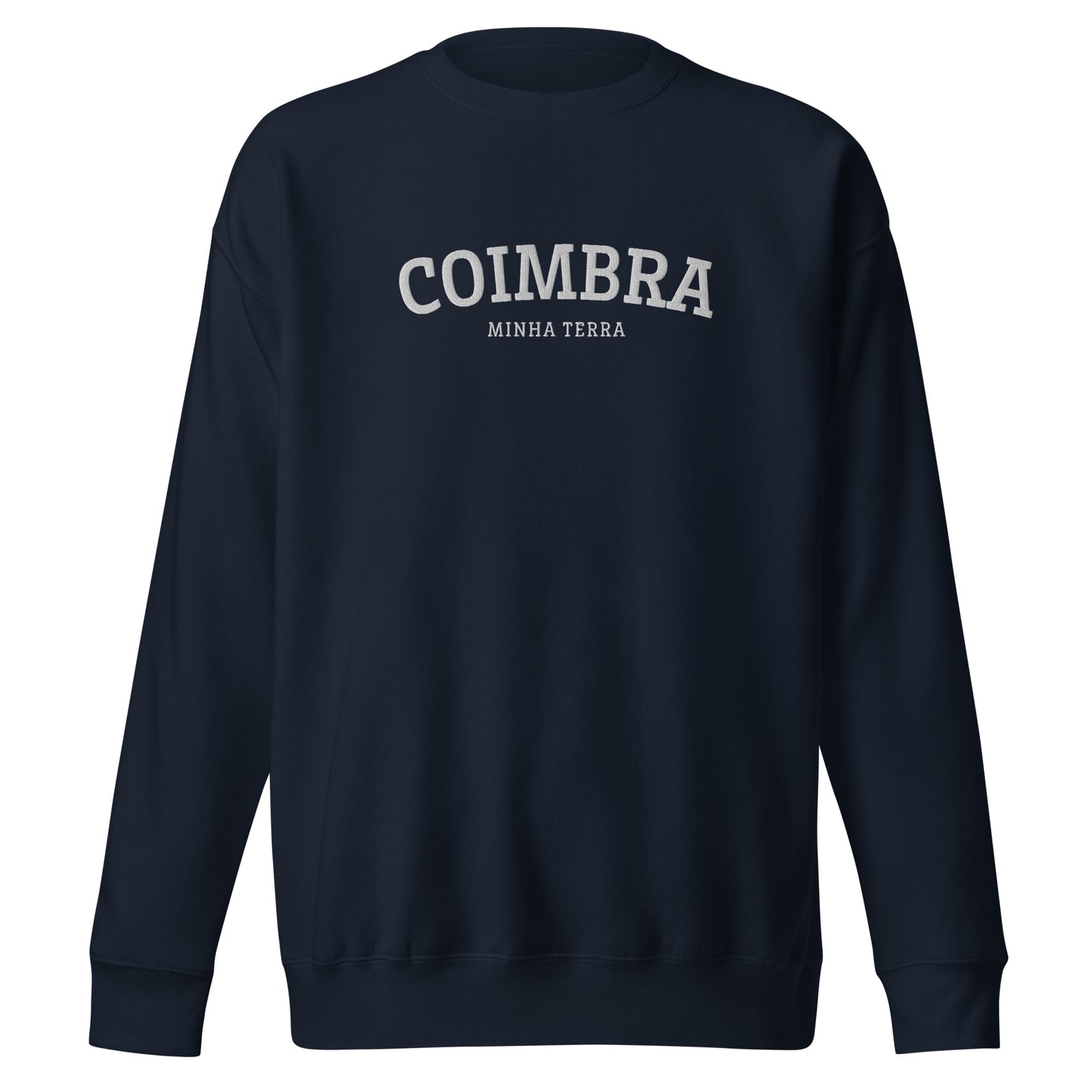 Moletom bordado “Coimbra, Minha Terra”
