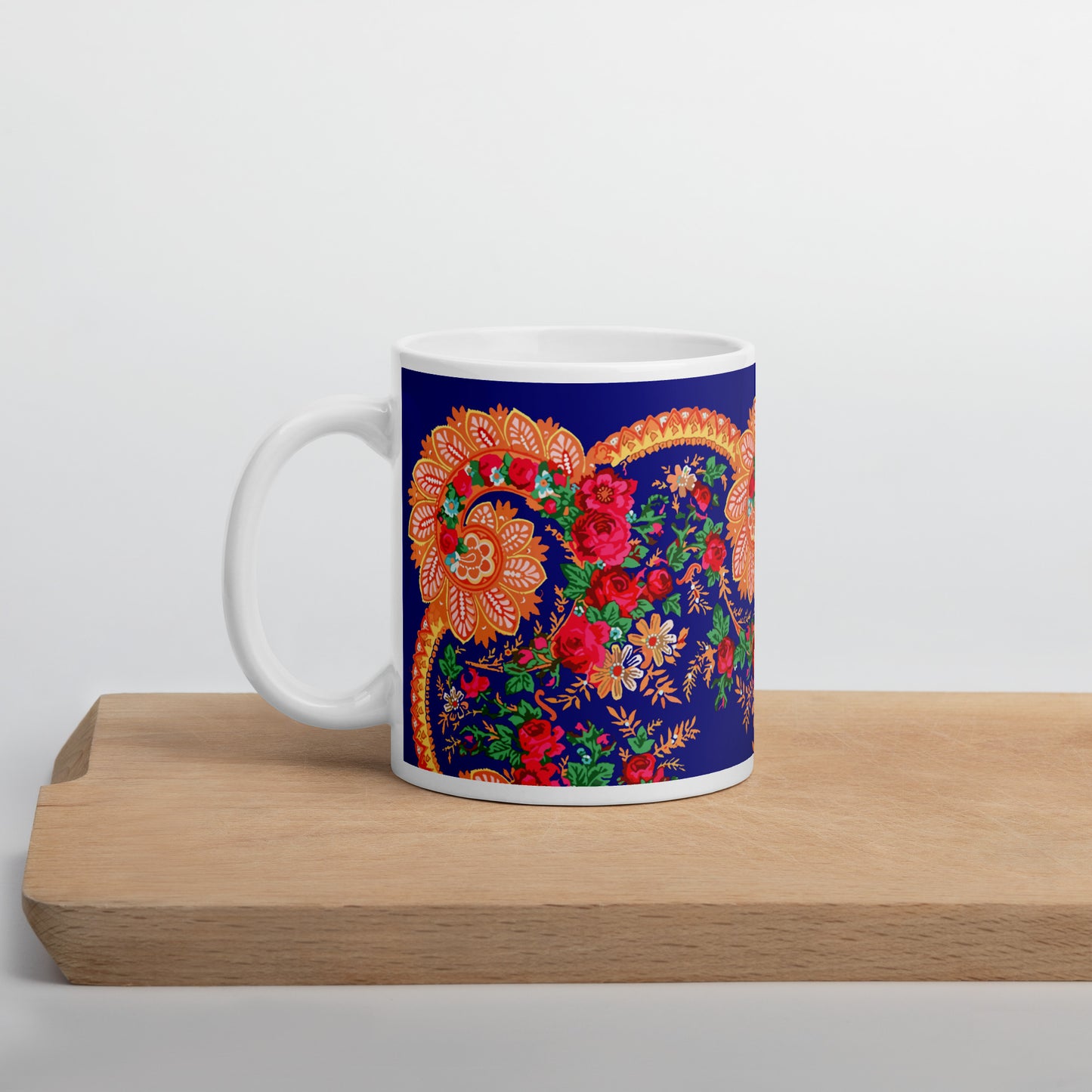 Mug « Foulard portugais Minhoto bleu »