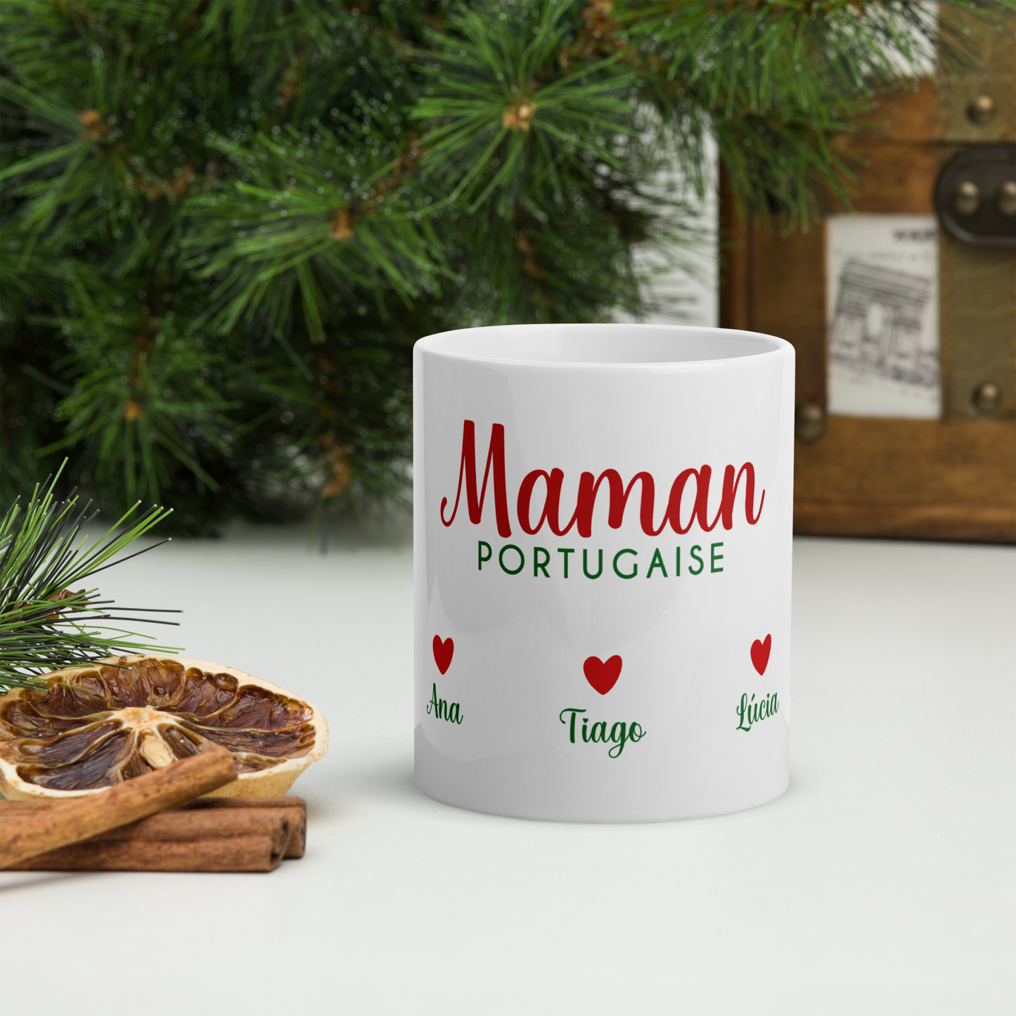 Mug « Maman portugaise » personnalisable