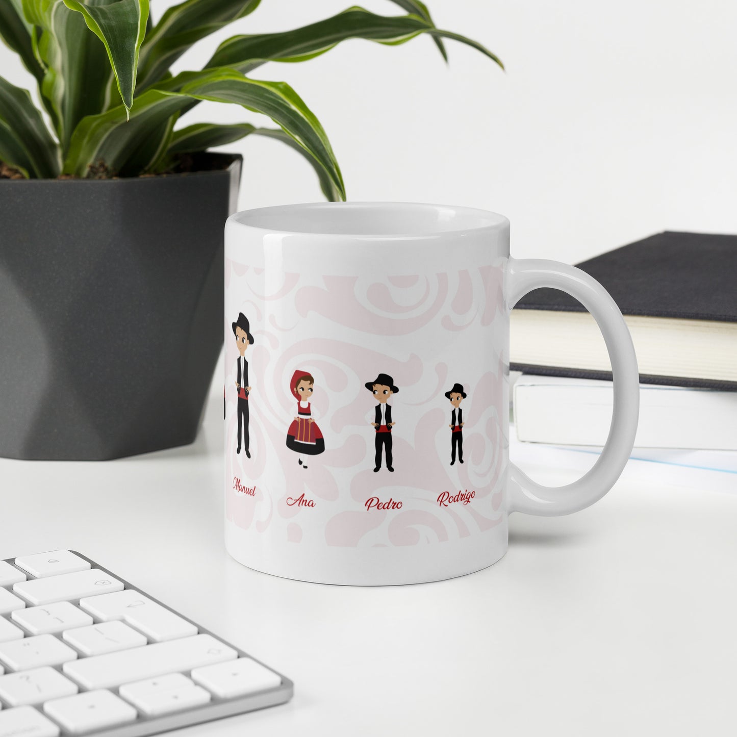 Mug "Família Minhota" personnalisable