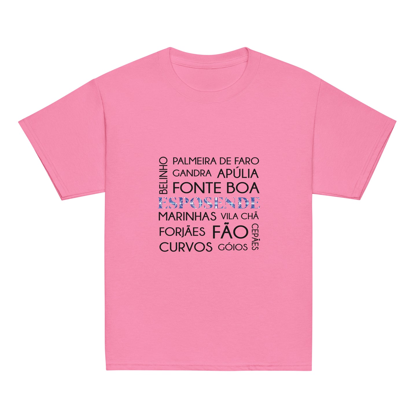 T-shirt infantil “Esposende e freguesias”