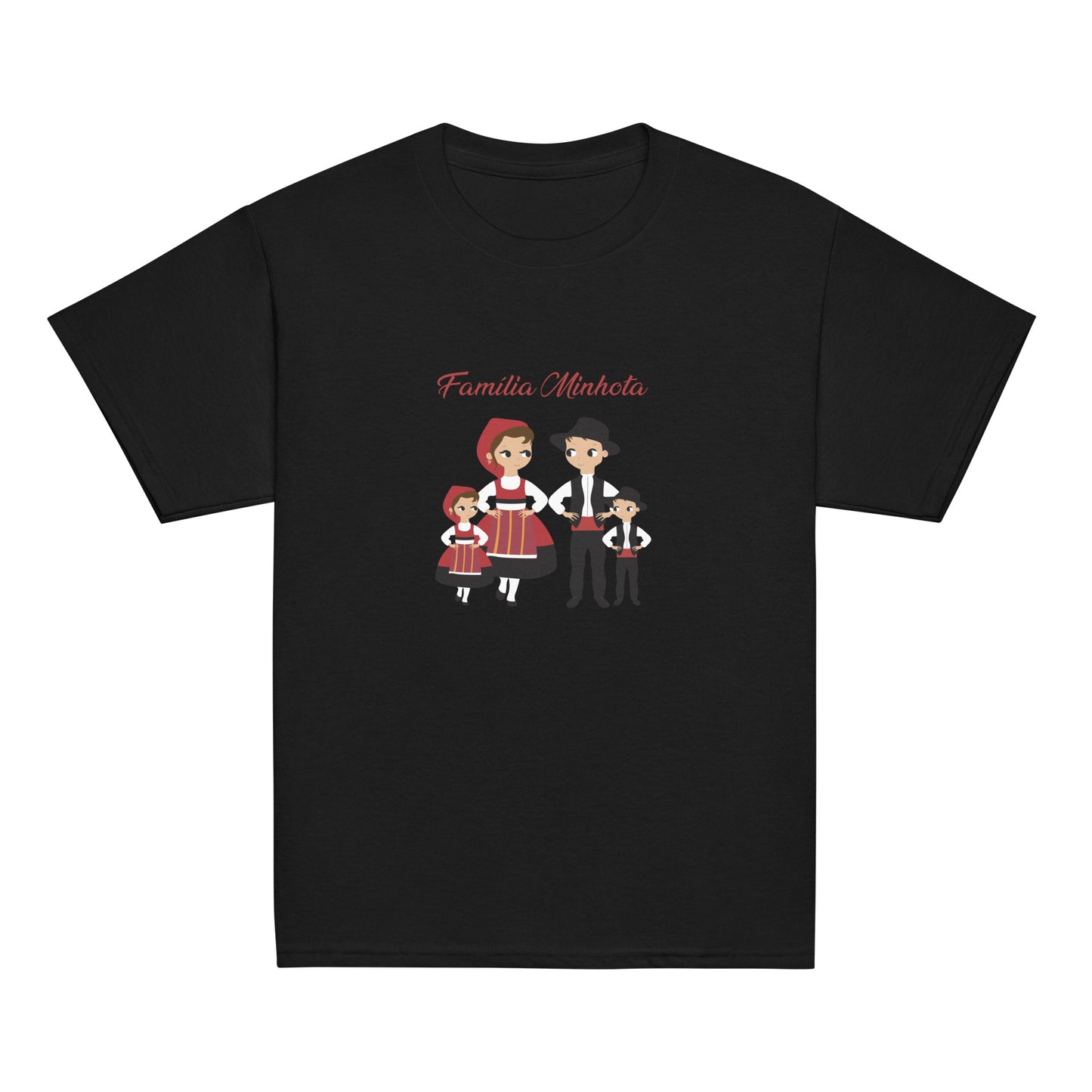 T-shirt infantil “Família Minhota” personalizável