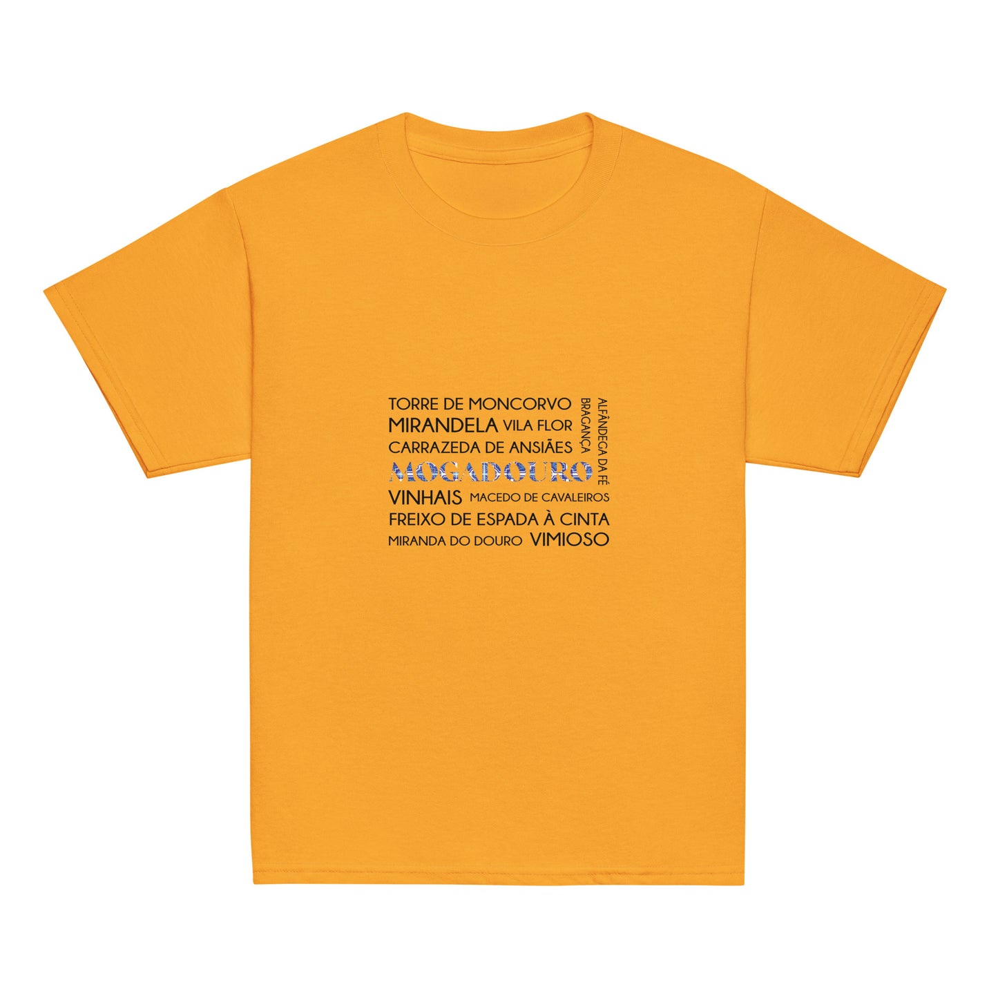 T-shirt infantil “Mogadouro e freguesias”