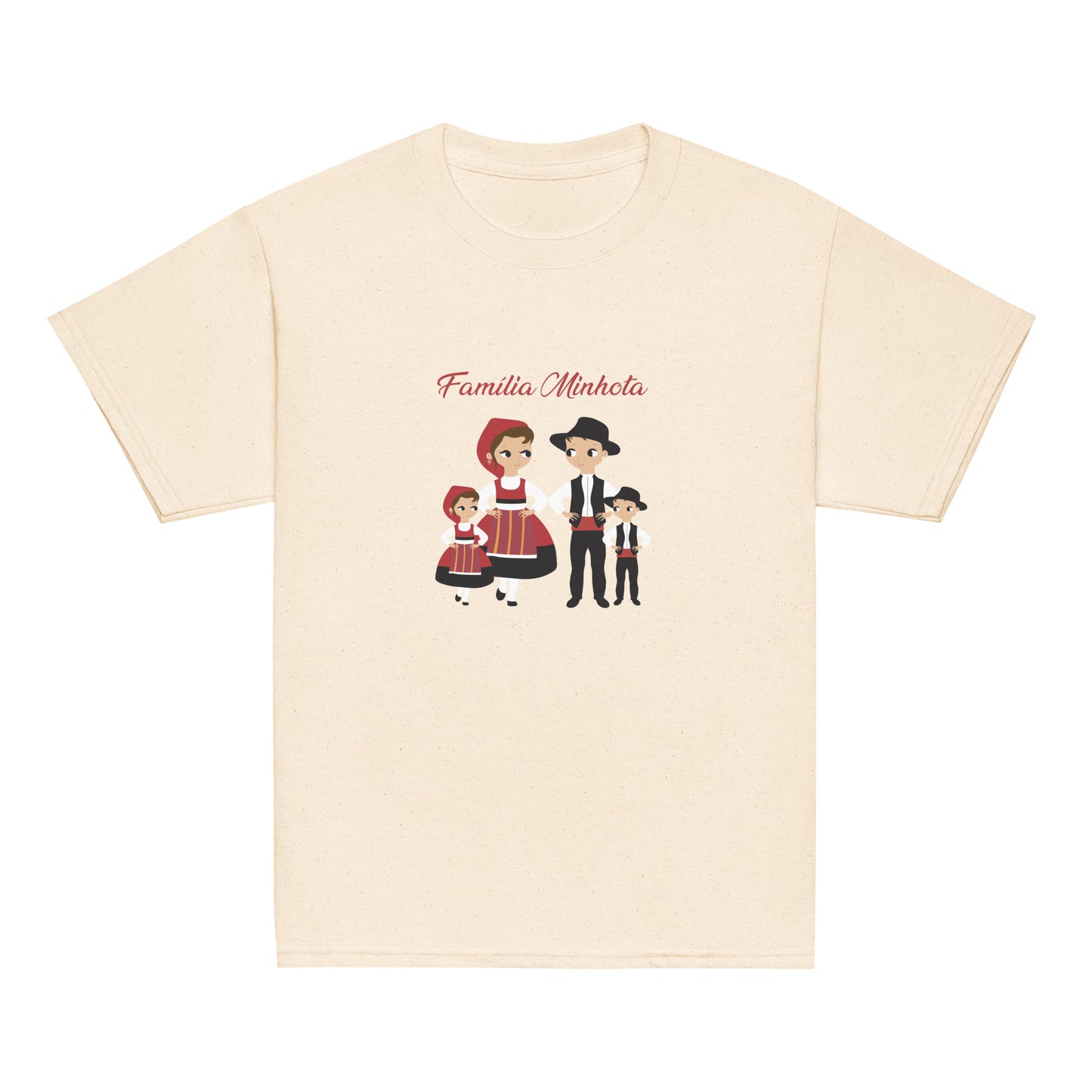 T-shirt infantil “Família Minhota” personalizável