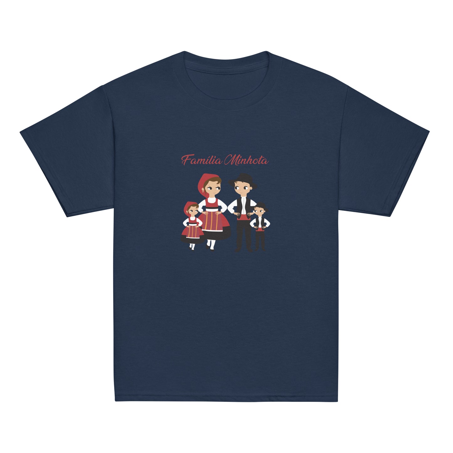 T-shirt infantil “Família Minhota” personalizável