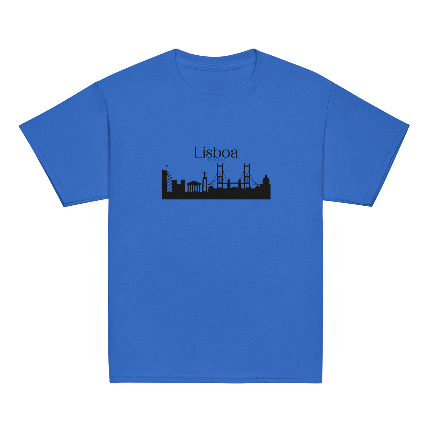 T-shirt enfant « Skyline Lisbonne »