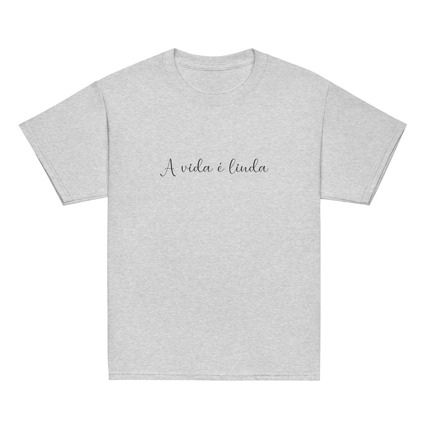 T-shirt infantil “A vida é linda”