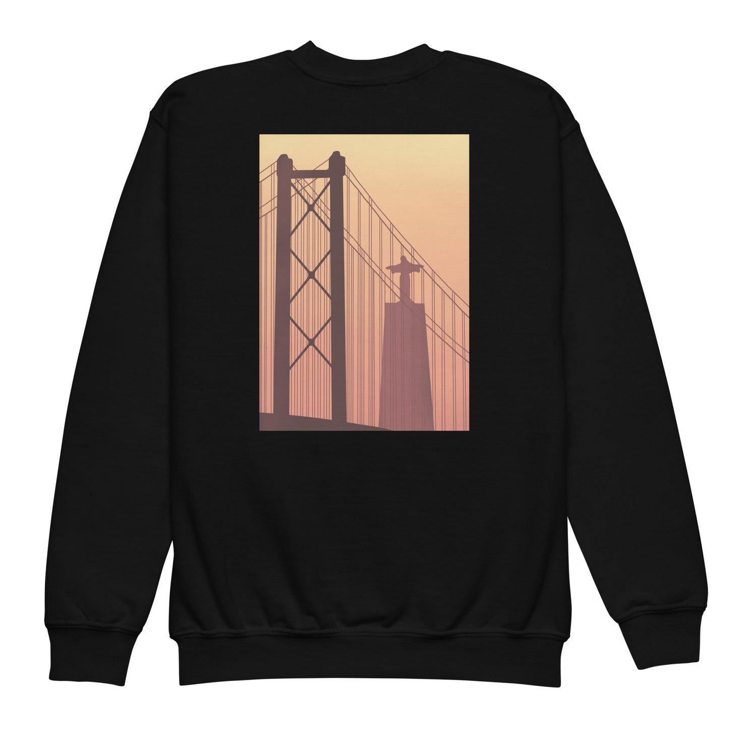 Sweat enfant « Coucher de soleil à Lisbonne »