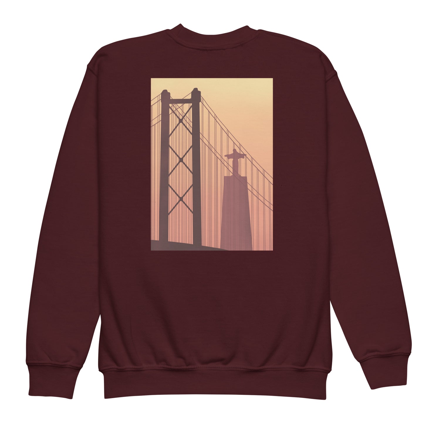 Sweat enfant « Coucher de soleil à Lisbonne »