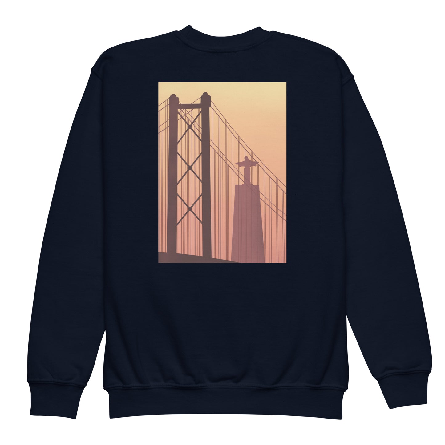 Sweat enfant « Coucher de soleil à Lisbonne »