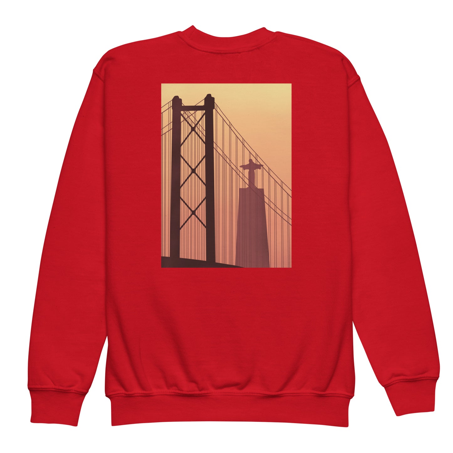 Sweat enfant « Coucher de soleil à Lisbonne »