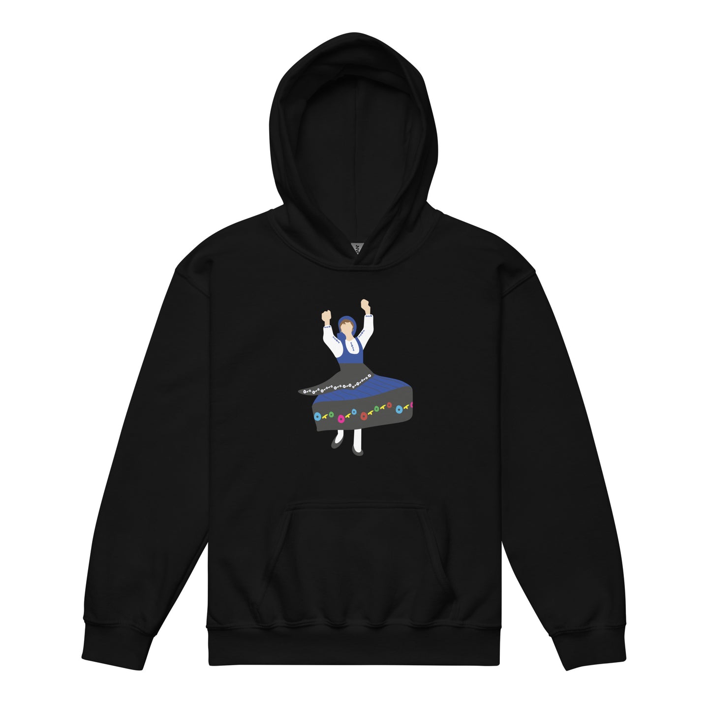 Sweat à capuche enfant « Minhota bleue »