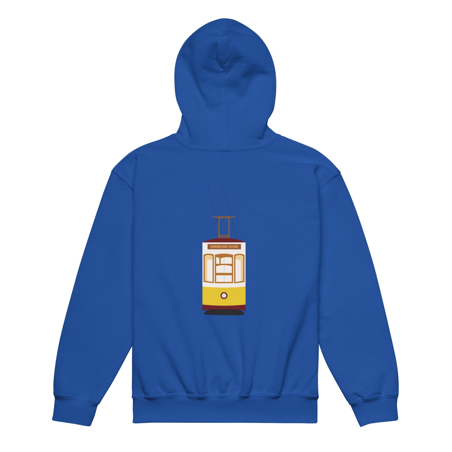 Sweat à capuche enfant « Tramway Lisbonne »